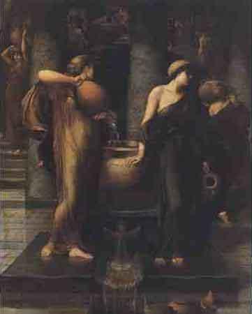  The daughters of king Danaus pour water into a bottomless vessel